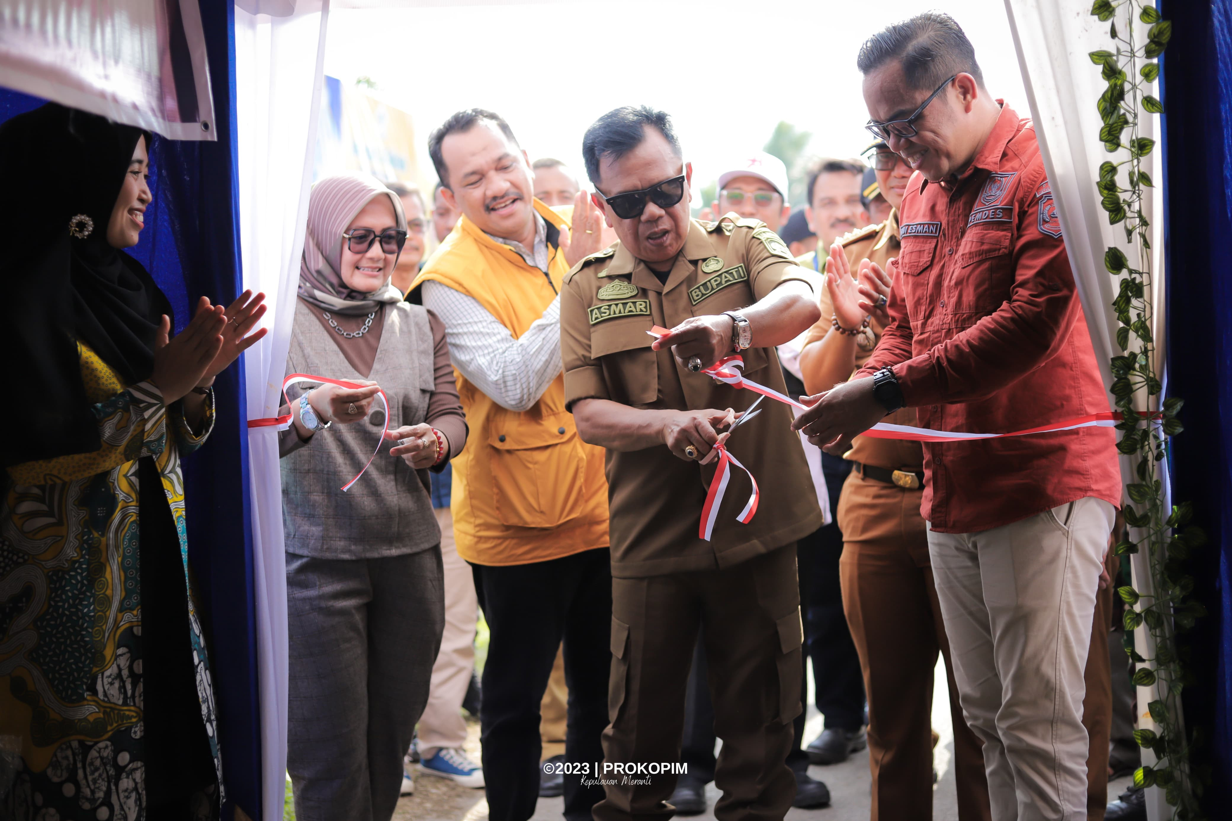 Plt Bupati Asmar Resmikan Parade Seni dan Expo Desa Bagan Melibur