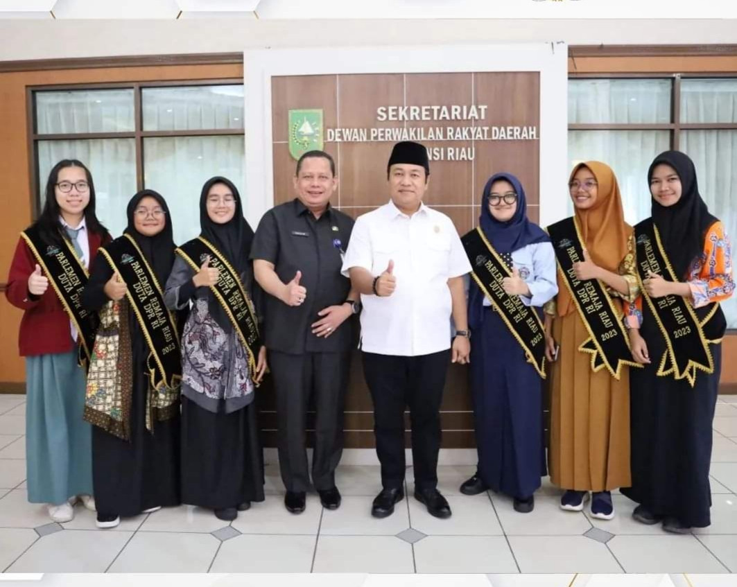 Ikuti Program Sekjen DPR  RI Yulisman Terima Kunjungan Parlemen Remaja