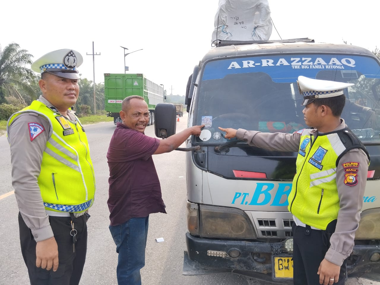 Ops Zebra 2023 Satgas Preemtif Satlantas Polres Rohil Bagi-Bagi