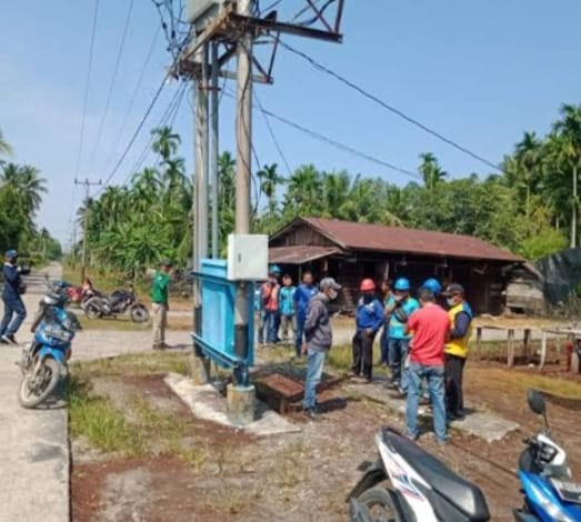 Mesin PLN Sering Rusak di Rangsang Tanjung Samak Sekiranya Gelap Gulita