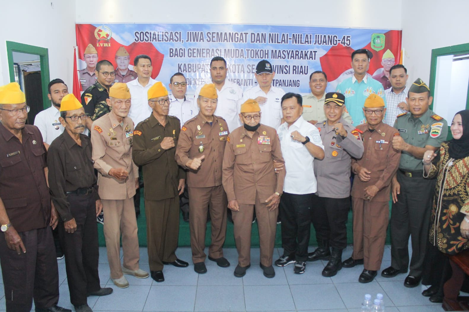 Plt Bupati Meranti Buka Sosialisasi Nilai Juang 45