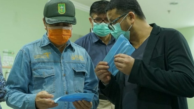 Riau Luncurkan Program Mobil Masker Cegah Gelombang Ketiga Covid-19