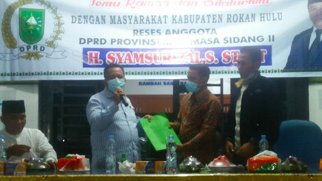 Kades RSB Rohul Minta DPRD Riau Perjuangkan Aspirasi Masyarakat 