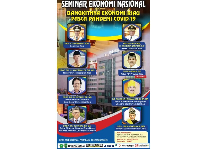 Seperti Apa Wajah Perekonomian Riau Pasca-Pandemi, Besok Dibahas