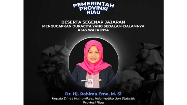 Kadiskominfo Riau Meninggal Dunia karena Covid-19