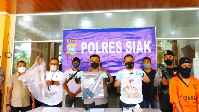 Polisi Tangkap Pembunuh dan Pemerkosa Remaja di Kabupaten Siak