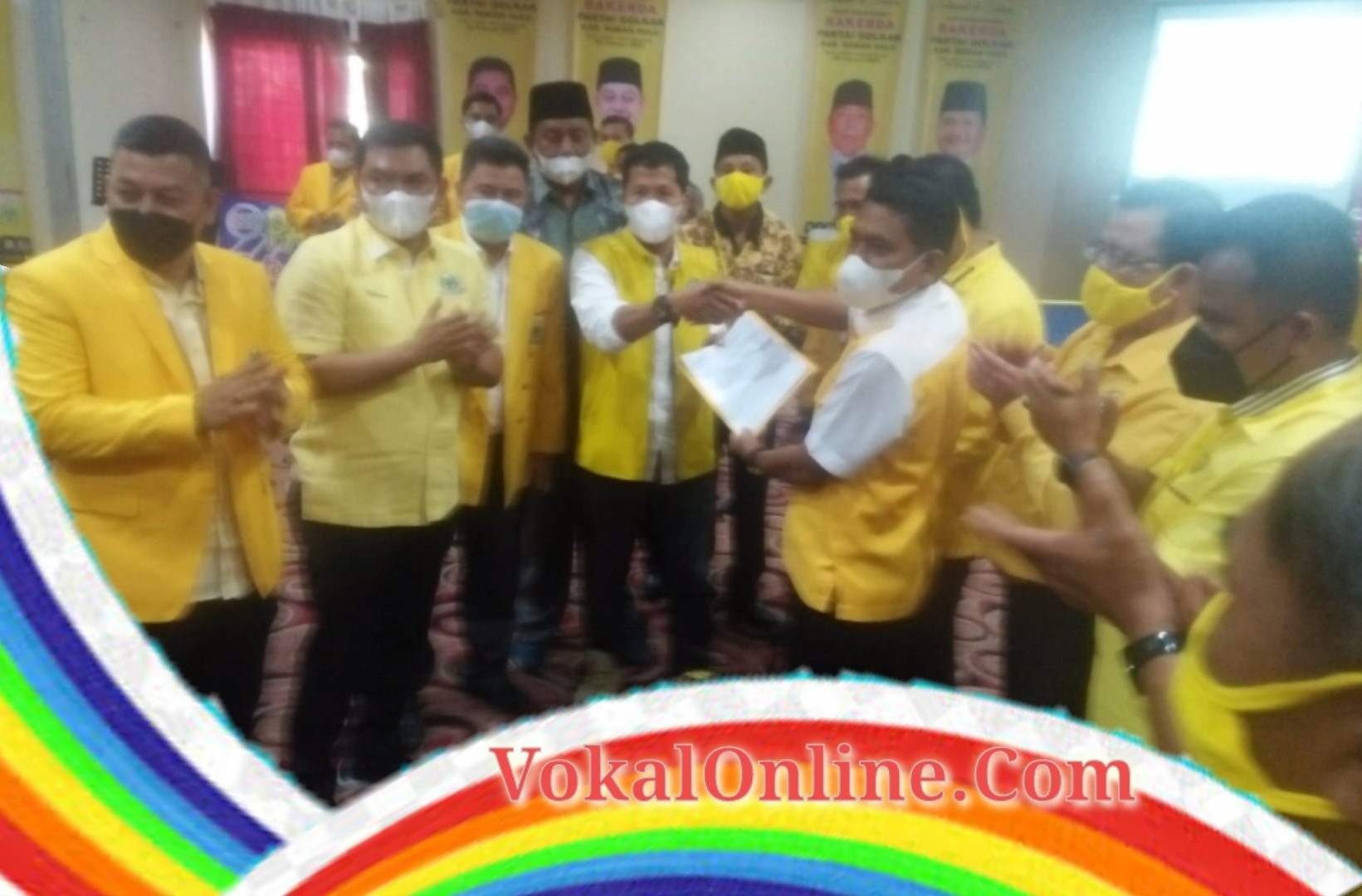 Rakerda DPD II PG Rohul, Golkar Rohul Sepakat Syamsuar Jadi Gubri Dua Periode