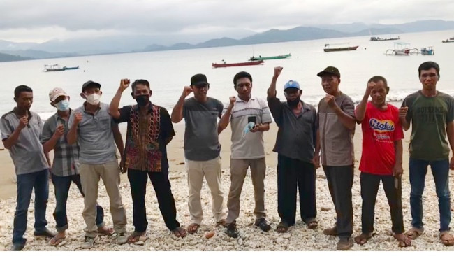 Masyarakat Sukarame Kabupaten Pesisir Barat Deklarasi Firli Bahuri Calon Presiden