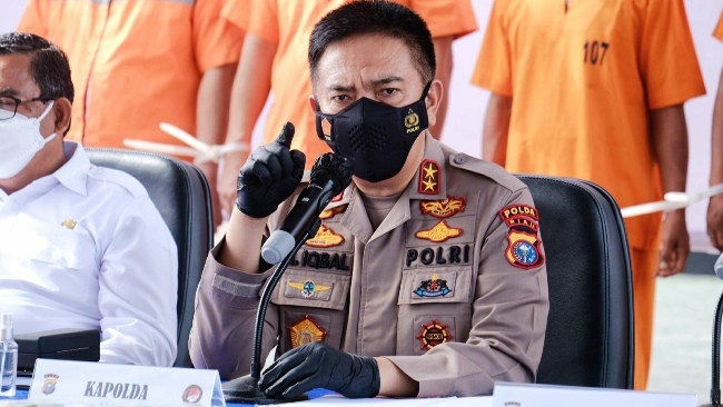 Polda Riau Tangkap Oknum Perwira Polisi Jemput 5 Kilogram Sabu