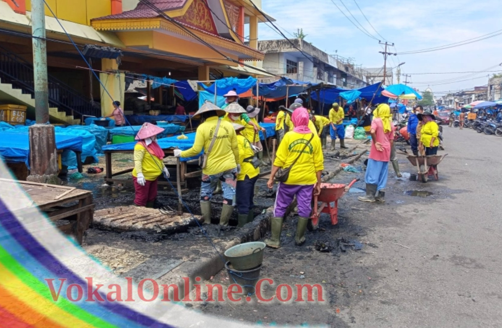 PUPR Pekanbaru Bersihkan Gorong Gorong Penyebab Banjir