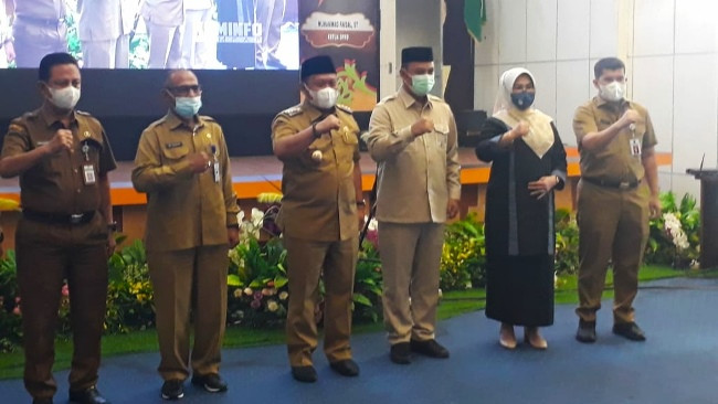 Bupati Catur Hadiri Musrenbang Bappeda Tahun 2022