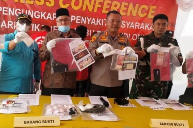 Polres Aceh Barat Sita Sabu Senilai Rp400 Juta Dari Empat Tersangka