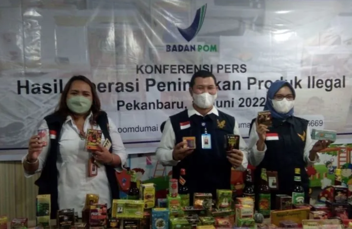BBPOM Pekanbaru Temukan 74.968 Obat Tradisional Ilegal