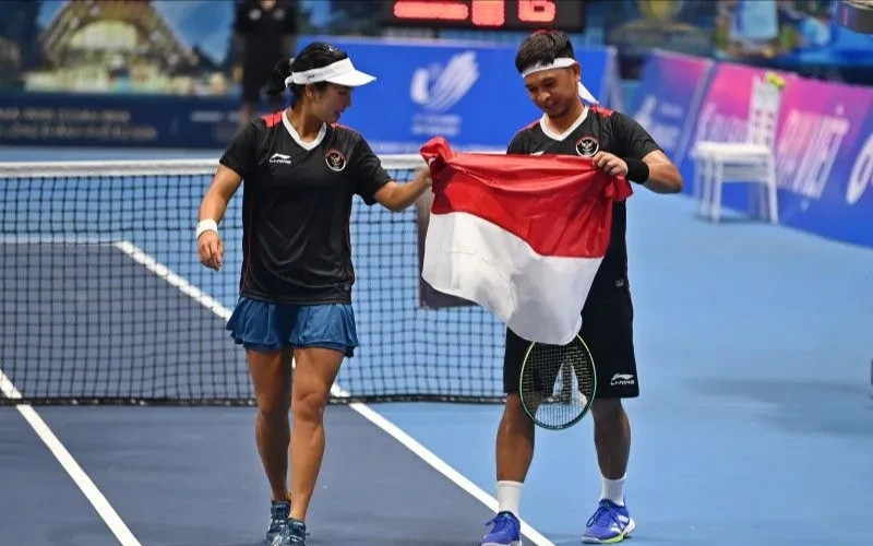 Aldila Dapat Pesan Semangat Dari Christopher Rungkat Jelang Wimbledon