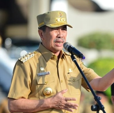 Gubernur Riau Terus Perjuangkan Harga TBS Sawit 