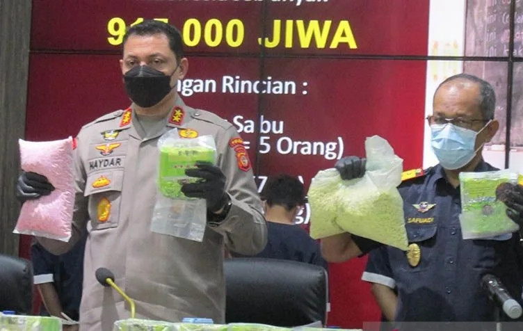 Bea Cukai Menggagalkan Penyelundupan 800 Kg Sabu-Sabu Sepanjang 2022