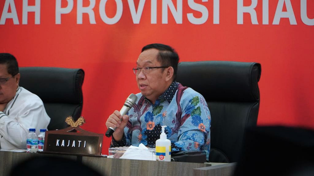 Asisten Intelijen Kejati Beri Masukan Dalam Rakor Inflasi Riau