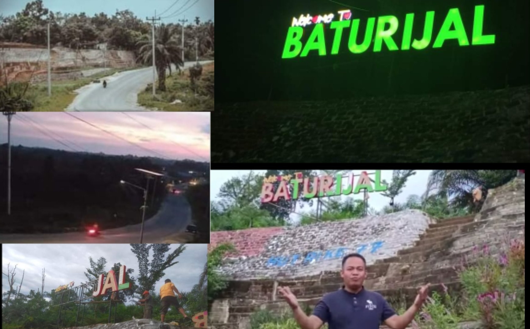 Viral, Akrilik Bertulisan BATURIJAL Muncul di Bukit Petar Inhu, Berikut Ceritanya 