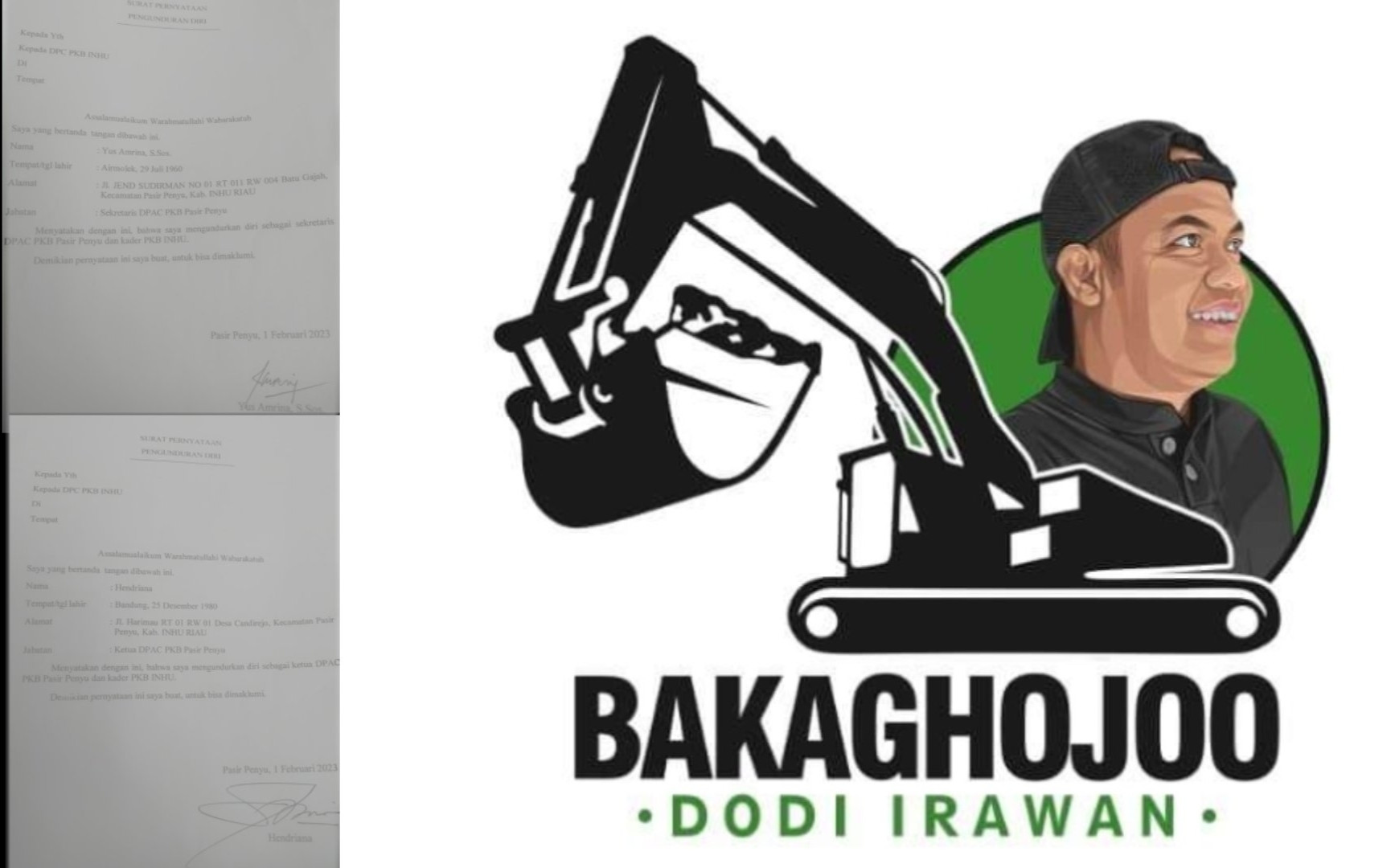 Dua Anggota DPRD Inhu Diberhentikan, Pengurus Partai PKB di Kecamatan Ramai Mengundurkan Diri