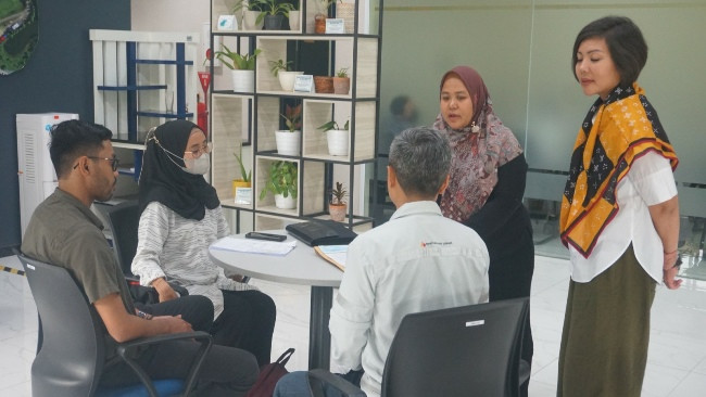 PPLI Santuni Keluarga Karyawan yang Alami Kecelakaan Kerja di Riau