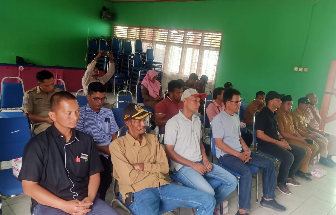 Organisasi Peduli Pemuda Teluk Belitung Duduk Bersama PT. Lineal Altura Asia bersama Peserta Tes