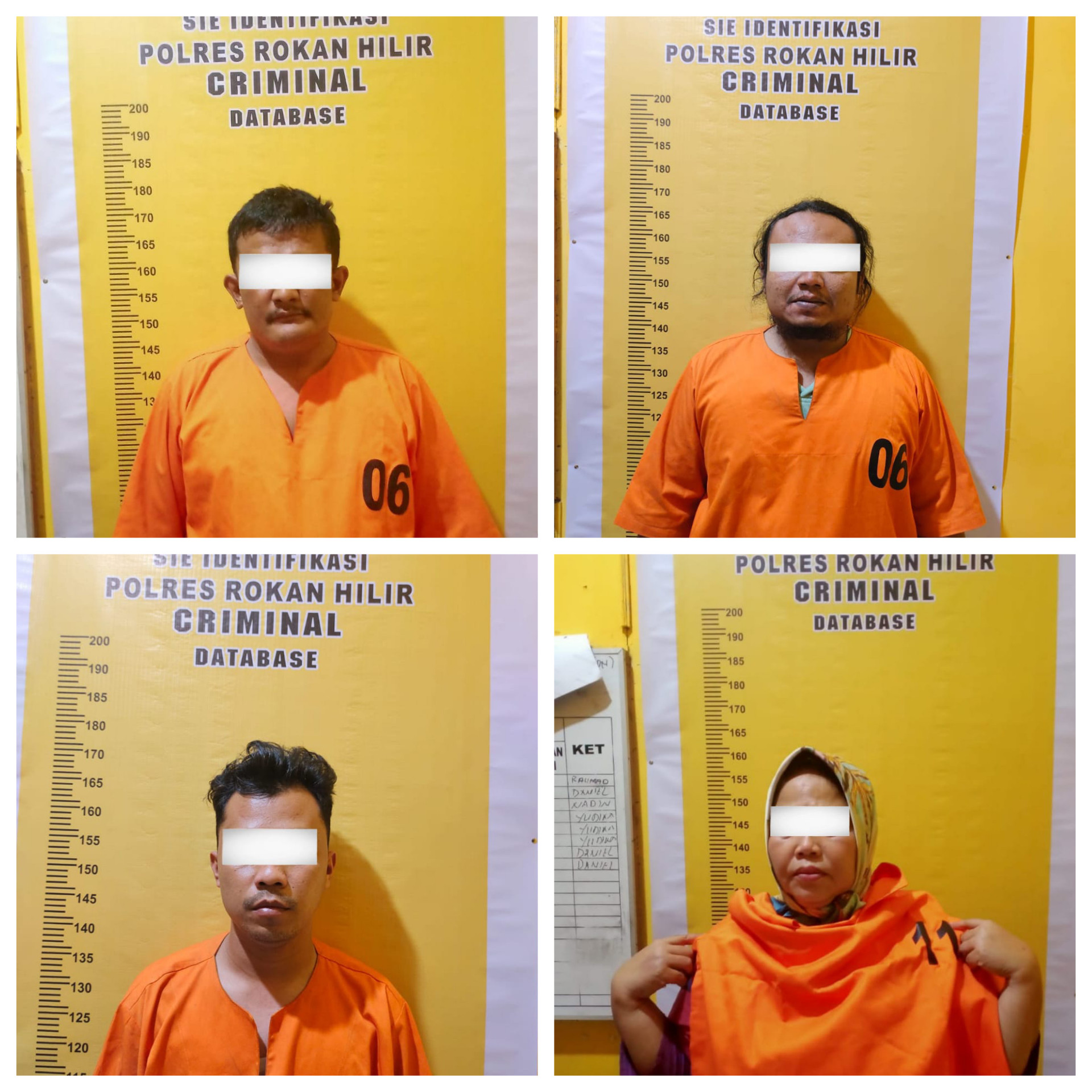 Suami Berhutang, Debt Kolektor,Culik Dan Sekap Istri Peminjam,Kini Empat Pelaku Diamankan Polisi