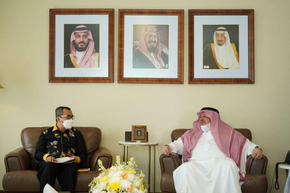 Gubernur Syamsuar Tawarkan Ikan Patin ke Arab Saudi