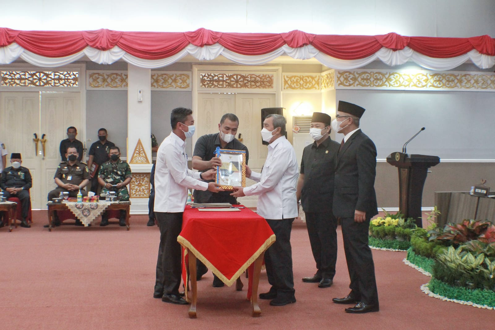 Bupati Afrizal Terima DIPA dan Dana Transfer dari Gubernur