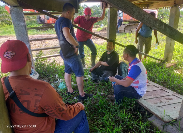 Dugaan Pencurian TBS dan Pengrusakan, Siti Aisyah Cs Dilaporkan ke Polres Inhu