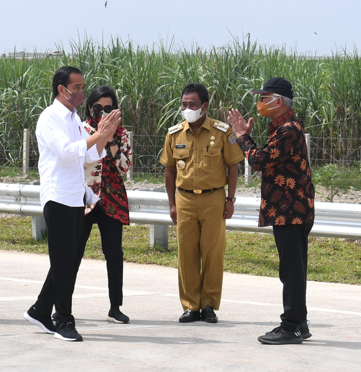 Presiden Jokowi Resmikan Jalan Tol Binjai-Langsa Seksi  Binjai-Stabat