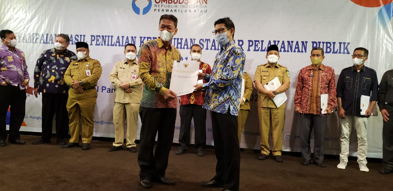 Raih Terbaik ke III untuk se Indonesia Tahun 2021 terhadap pelayanan publik