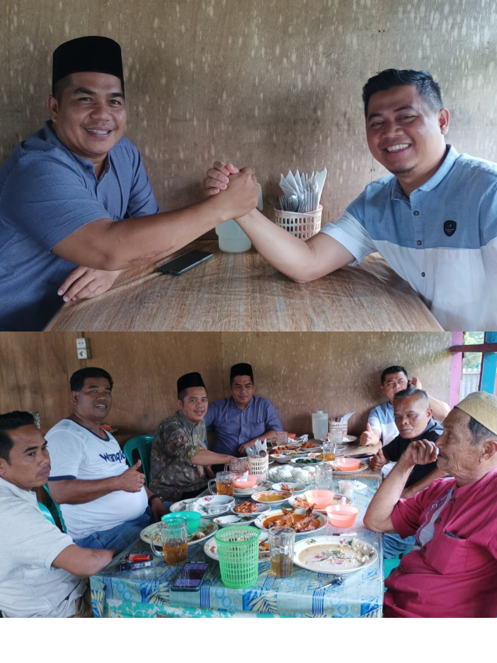 Jhoni Pasla Maazat, Silaturahmi Dengan Ninik Mamak dan Ketua MUI Kecamatan Kampa