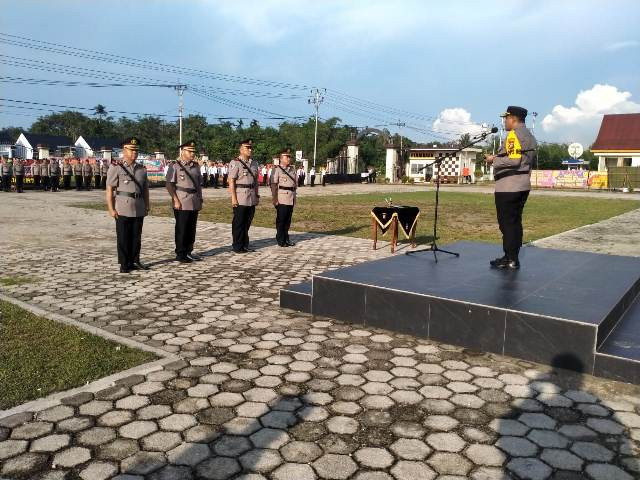 Sertijab Wakapolres dan Kasat Lantas Dari Kompol Robbet Kepada Kompol Dodi Hasibuan