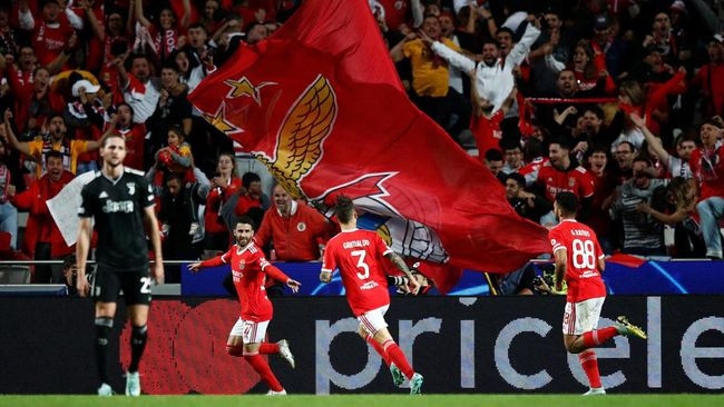 Benfica Pembunuh Raksasa: Barcelona dan Juventus Jadi Korban