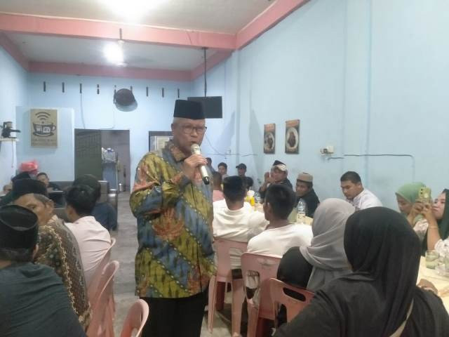 Silahturahmi Dengan Forum RT dan RW di Selatpanjang Syamsurizal Siap Bawa Perubahan Kampung Kelahira