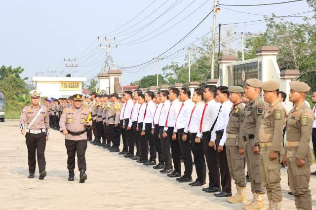 Pimpin Apel Gelar Pasukan Ops Zebra Lancang Kuning 2023, Kapolres : Kedepankan Edukatif, Persuasif