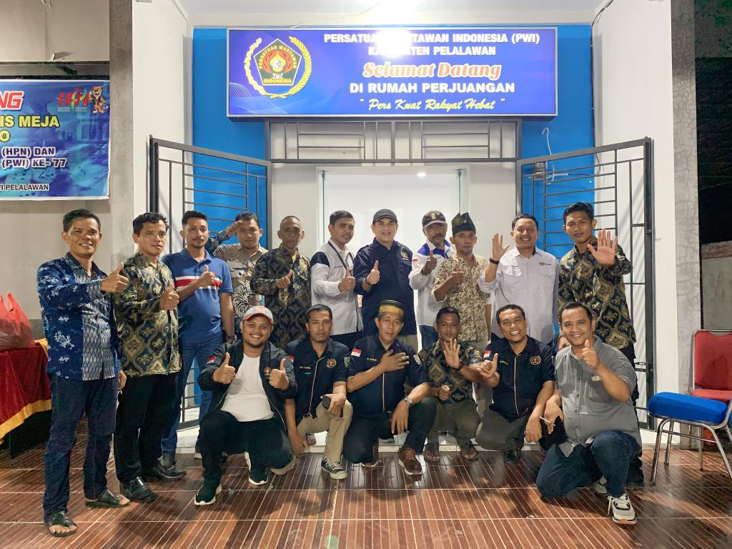 PWI Pelalawan Diundang  Ramaikan HUT Bhayangkara ke 77 Polres Pelalawan