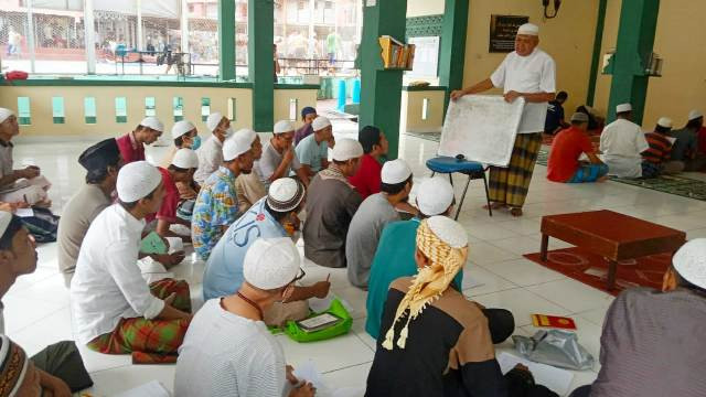 Warga Binaan Rutan Pekanbaru Rutin Ikuti Pembinaan Kerohanian