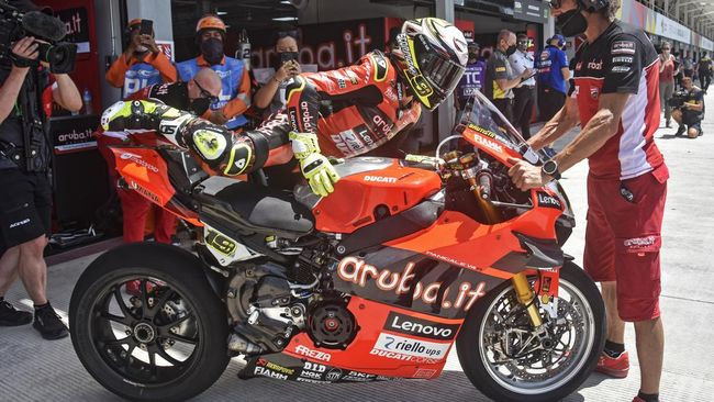 Hasil FP2 WSBK Mandalika Memanas Bautista Kalahkan Toprak