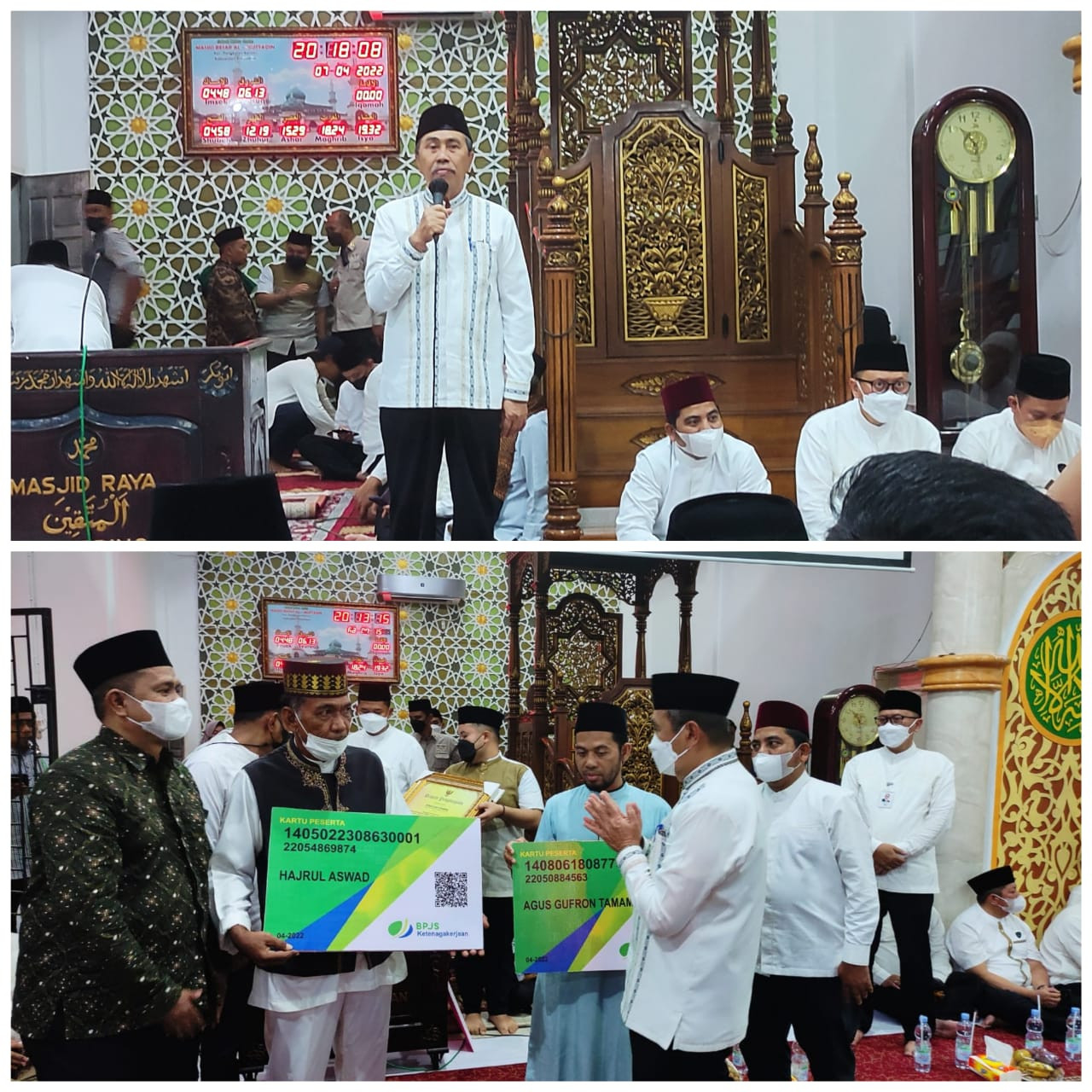 Safari Ramadhan Gubernur Riau Disambut Antusias Masyarakat Pangkalan Kerinci 