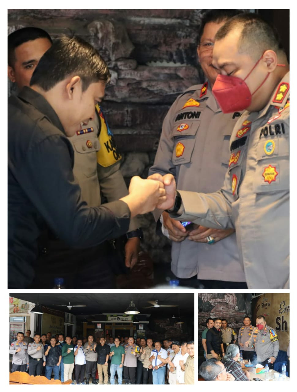 Semarakkan HUT Bhayangkara Ke - 76, PWI Pelalawan Terima Tantangan Kapolres 