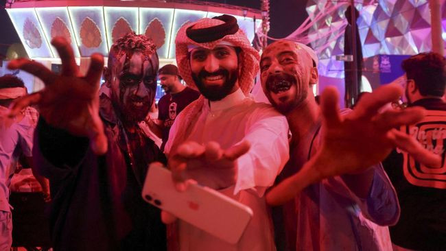 Netizen Saudi Ribut-ribut soal Halal vs Haram Perayaan Halloween