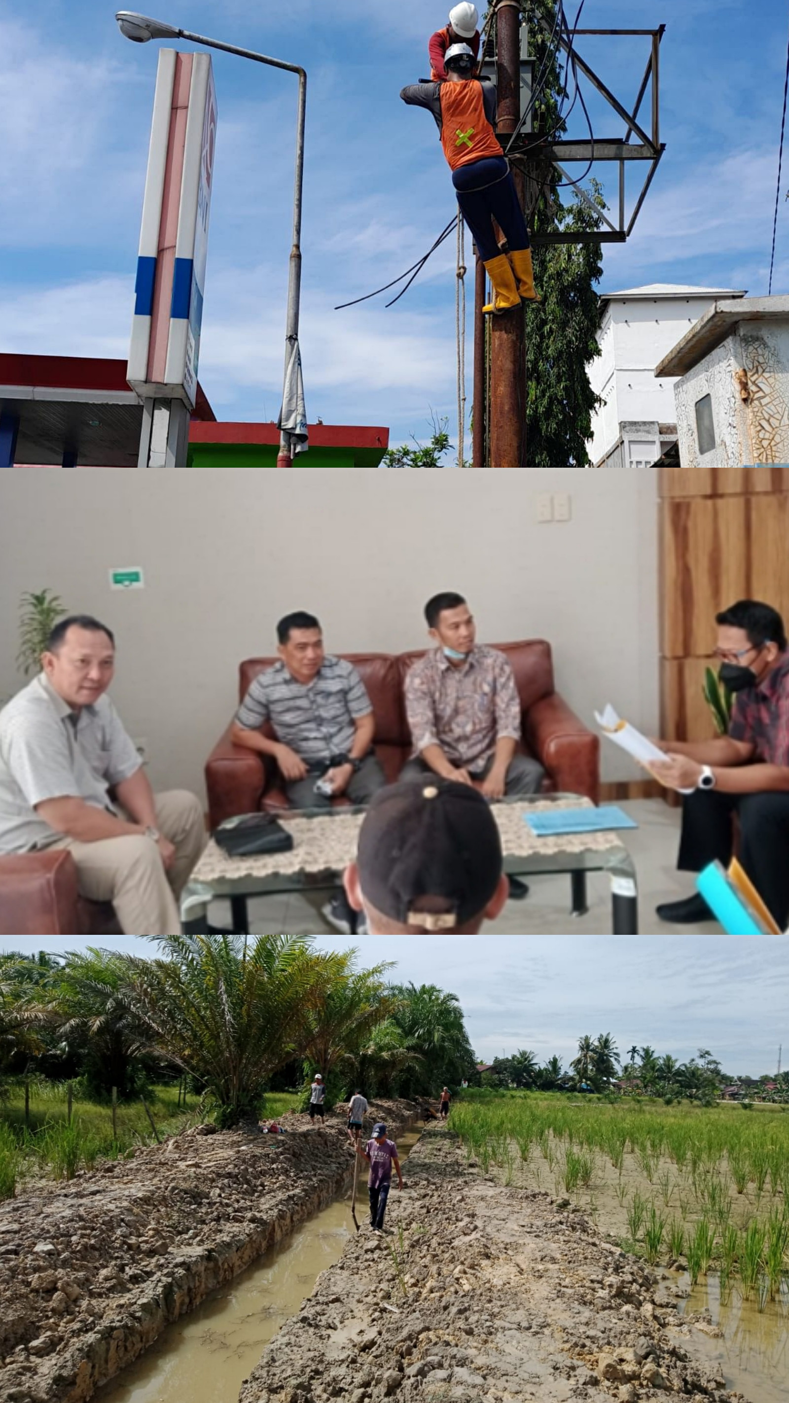 Keluhan Masyarakat Desa Sawah Baru Sudah Terwujud, Penggantian Trafo dan Peningkatan Daya Listrik 