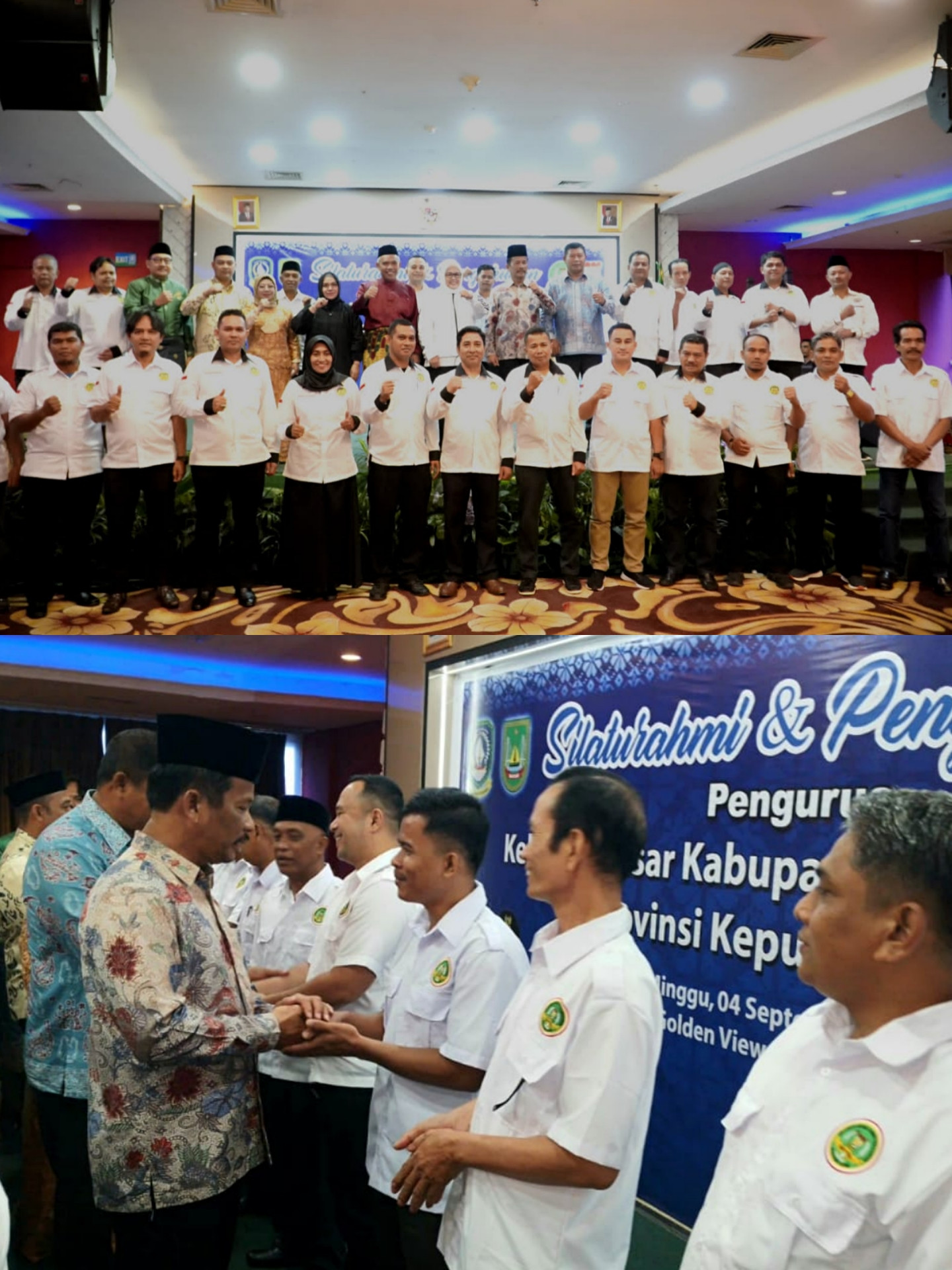 PJ Bupati Kampar dan Ketua DPRD Kampar Hadir Pelantikan Pengurus KBKK Kepulauan Riau 