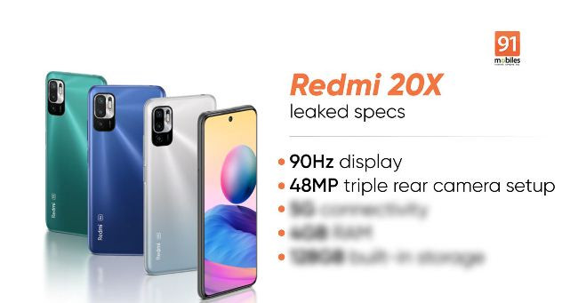 Bocoran Spesifikasi Redmi 20 X